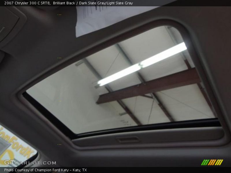 Brilliant Black / Dark Slate Gray/Light Slate Gray 2007 Chrysler 300 C SRT8