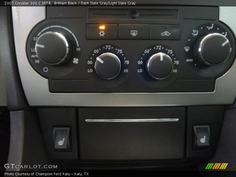 Controls of 2007 300 C SRT8