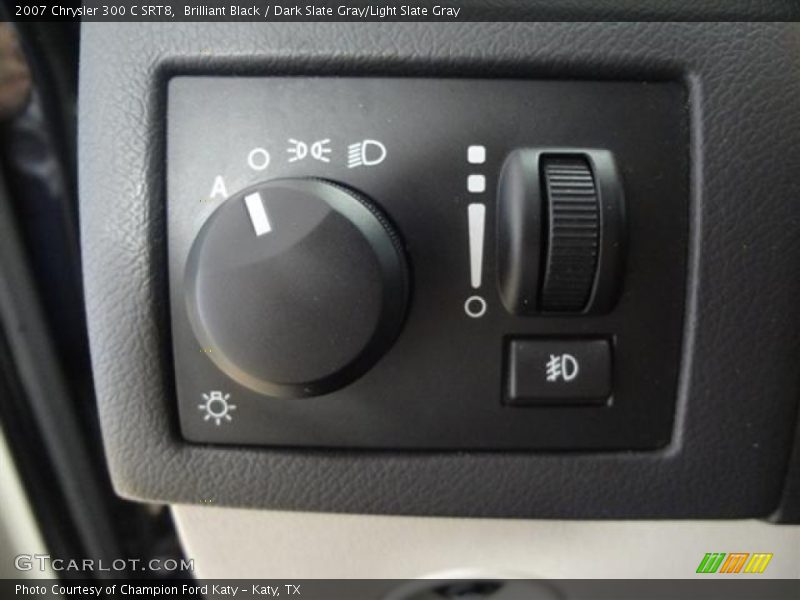 Controls of 2007 300 C SRT8