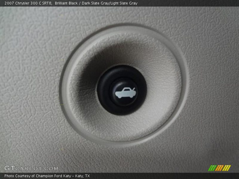 Brilliant Black / Dark Slate Gray/Light Slate Gray 2007 Chrysler 300 C SRT8