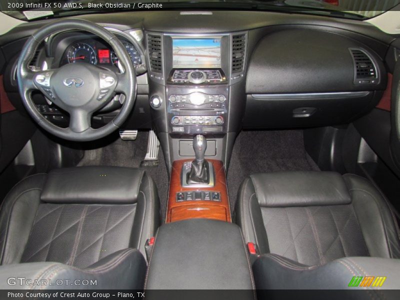 Black Obsidian / Graphite 2009 Infiniti FX 50 AWD S