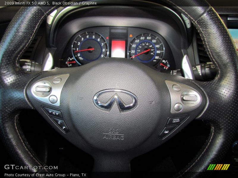 Black Obsidian / Graphite 2009 Infiniti FX 50 AWD S