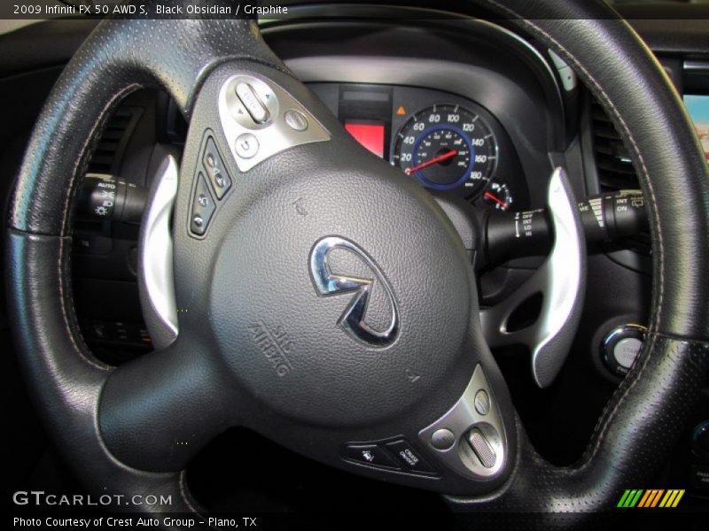 Black Obsidian / Graphite 2009 Infiniti FX 50 AWD S