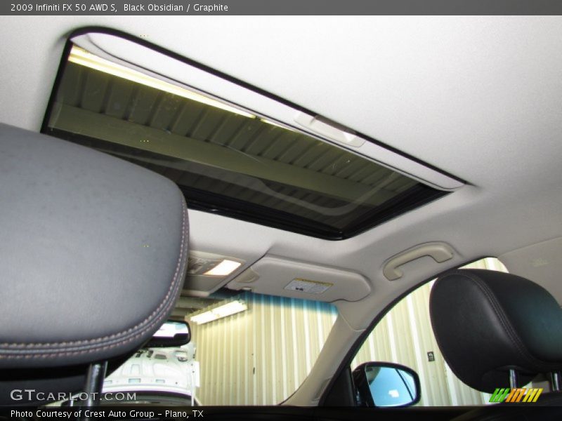 Black Obsidian / Graphite 2009 Infiniti FX 50 AWD S