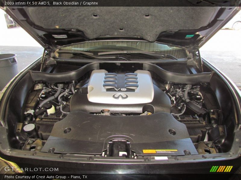 Black Obsidian / Graphite 2009 Infiniti FX 50 AWD S