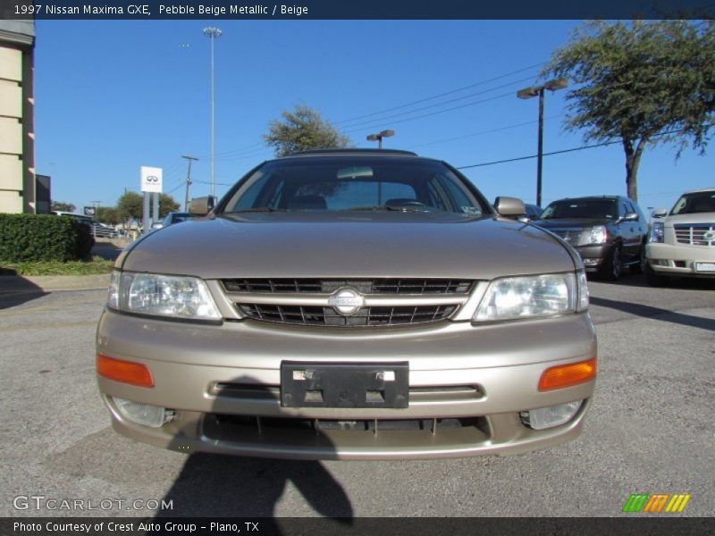 Pebble Beige Metallic / Beige 1997 Nissan Maxima GXE