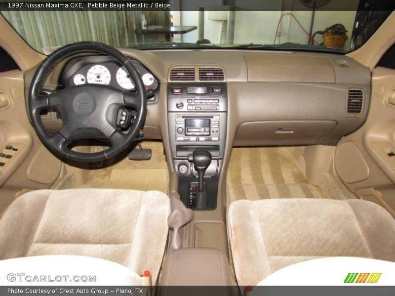 Pebble Beige Metallic / Beige 1997 Nissan Maxima GXE