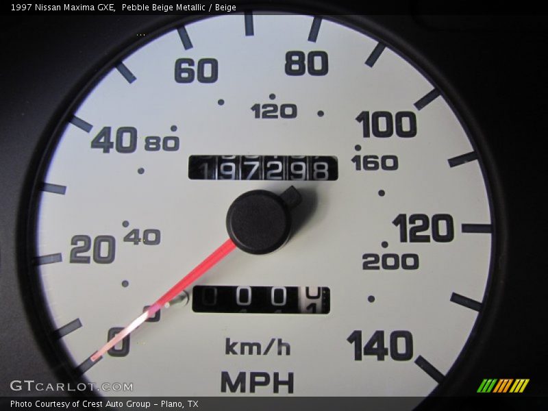Pebble Beige Metallic / Beige 1997 Nissan Maxima GXE
