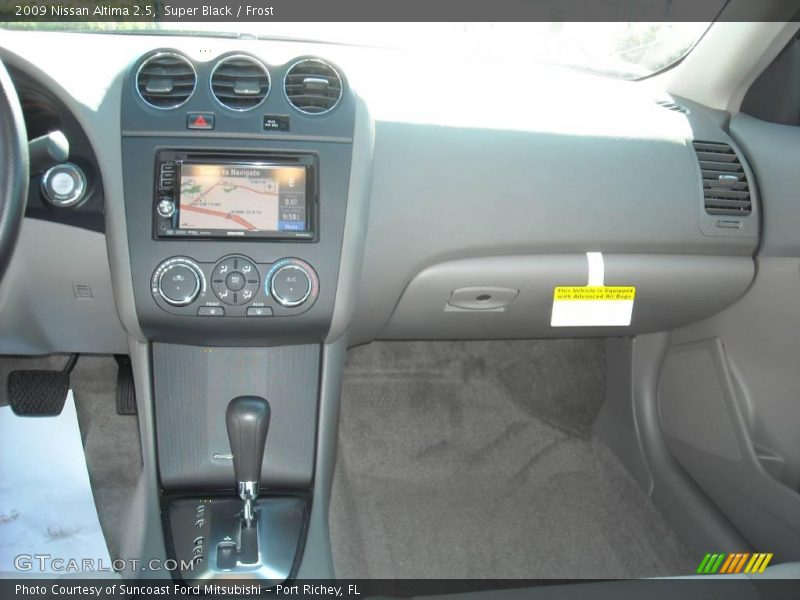 Super Black / Frost 2009 Nissan Altima 2.5