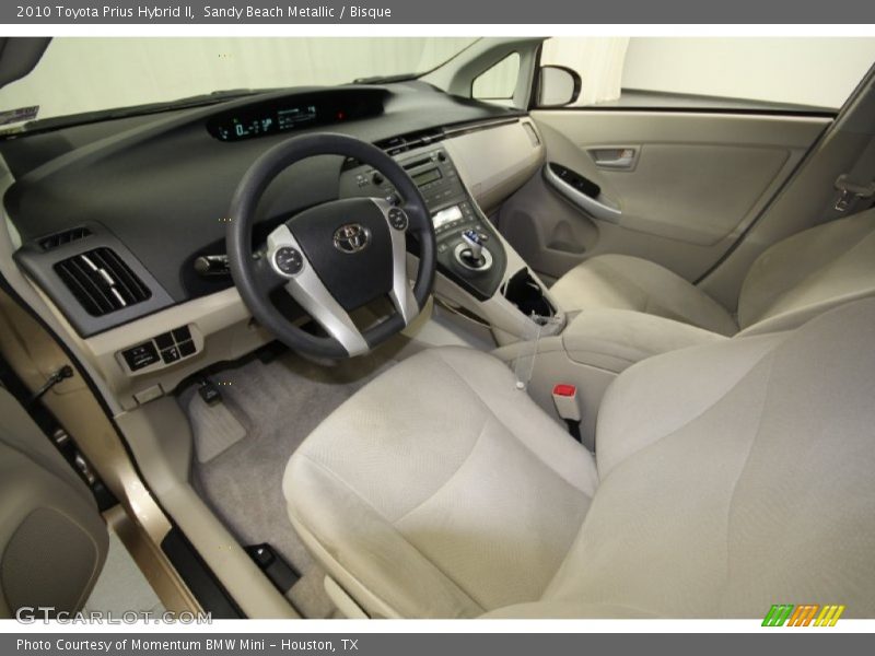  2010 Prius Hybrid II Bisque Interior