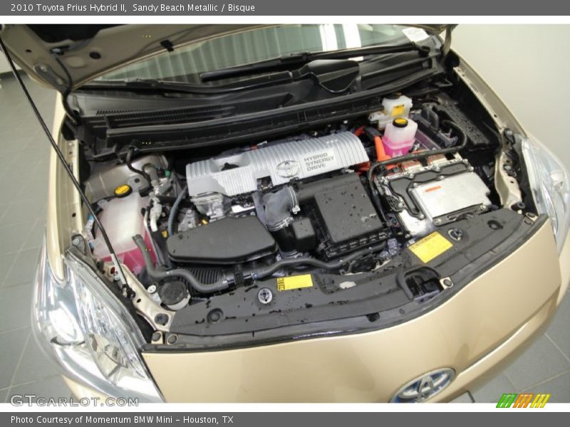  2010 Prius Hybrid II Engine - 1.8 Liter DOHC 16-Valve VVT-i 4 Cylinder Gasoline/Electric Hybrid