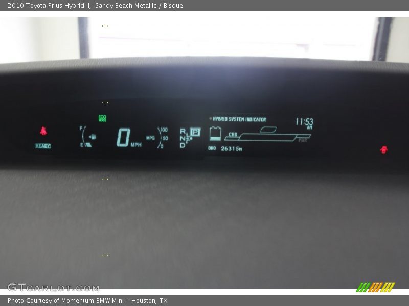 Sandy Beach Metallic / Bisque 2010 Toyota Prius Hybrid II