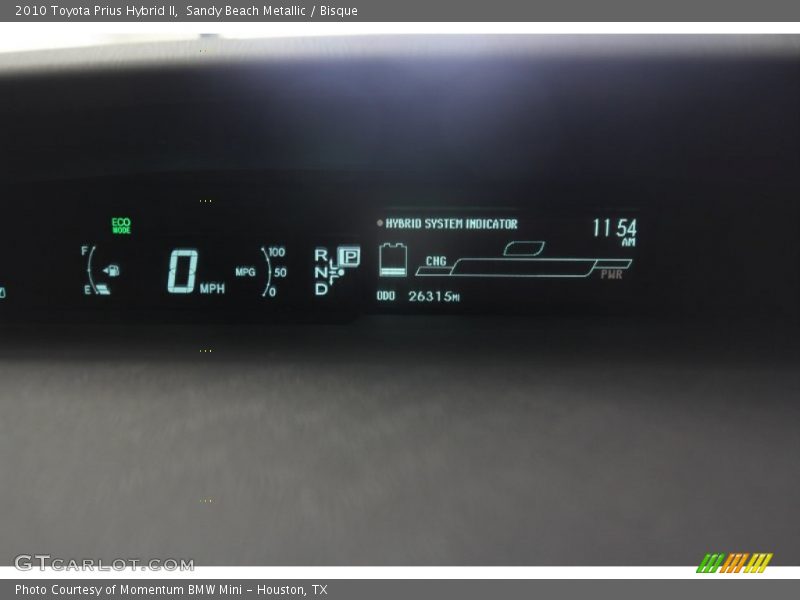 Sandy Beach Metallic / Bisque 2010 Toyota Prius Hybrid II