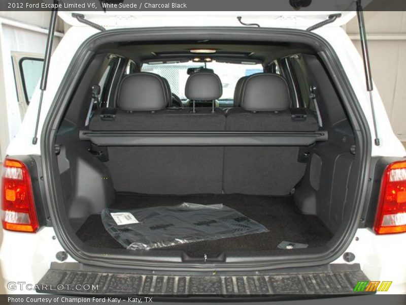 White Suede / Charcoal Black 2012 Ford Escape Limited V6