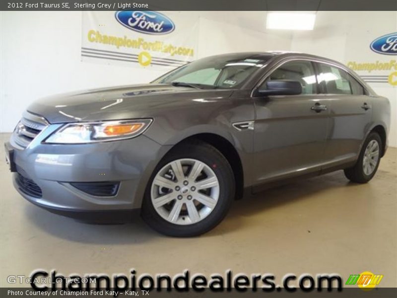 Sterling Grey / Light Stone 2012 Ford Taurus SE