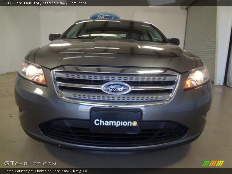 Sterling Grey / Light Stone 2012 Ford Taurus SE