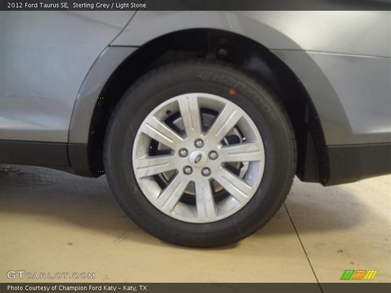 Sterling Grey / Light Stone 2012 Ford Taurus SE
