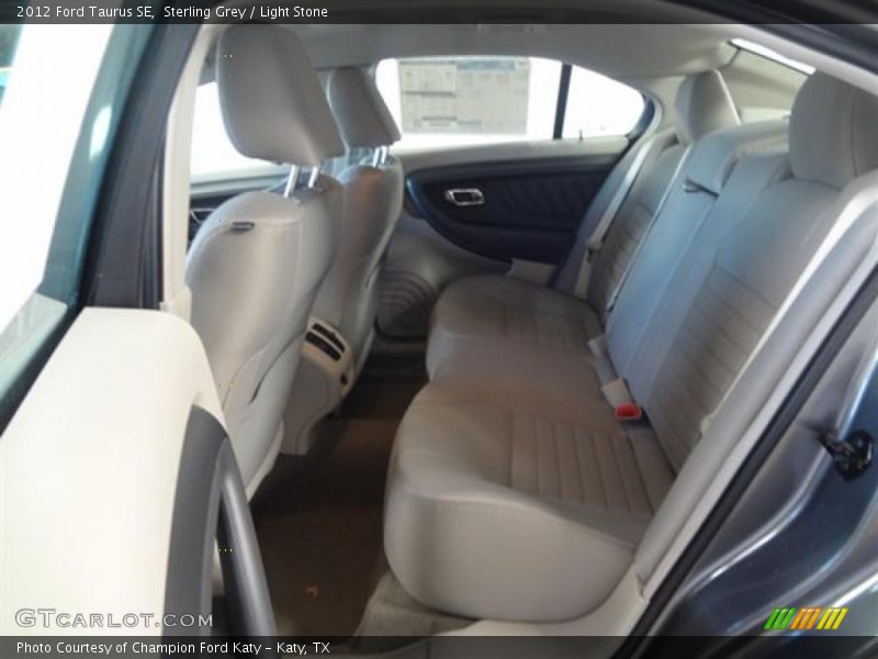 Sterling Grey / Light Stone 2012 Ford Taurus SE
