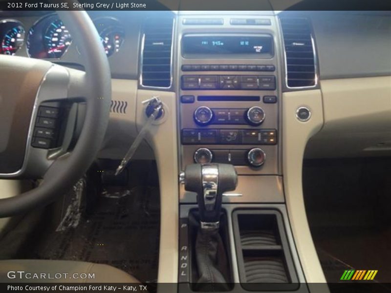 Sterling Grey / Light Stone 2012 Ford Taurus SE