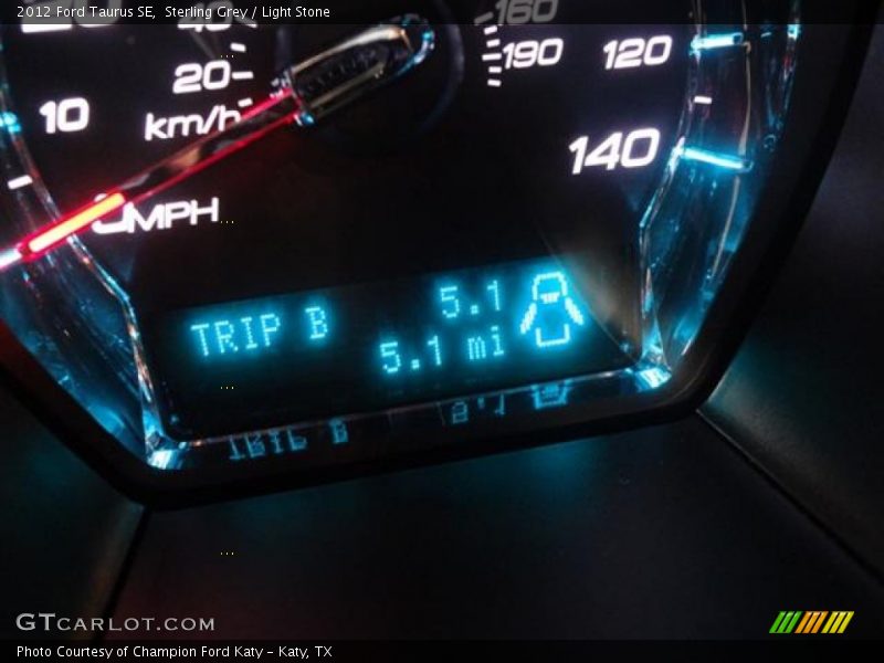 Sterling Grey / Light Stone 2012 Ford Taurus SE