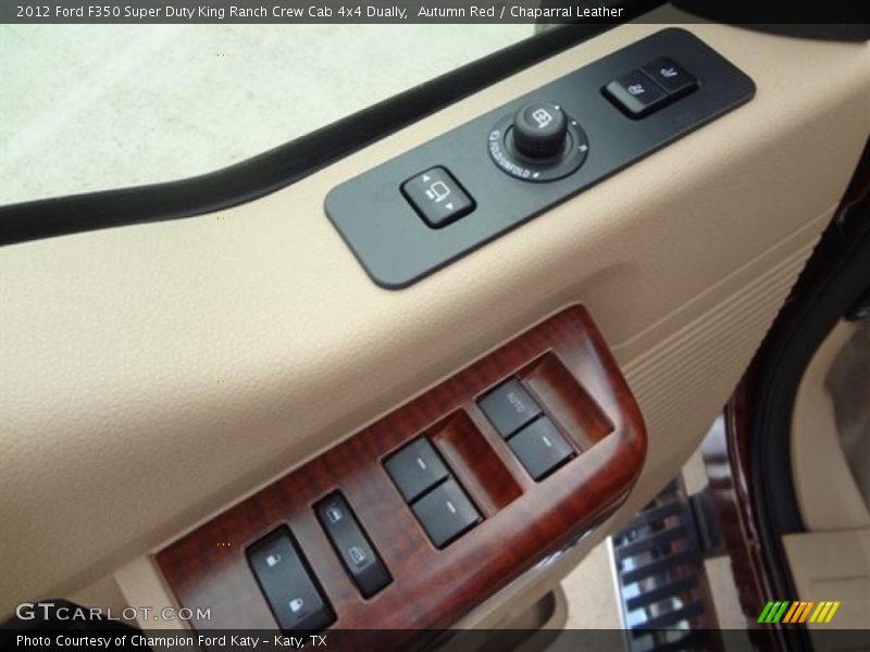 Autumn Red / Chaparral Leather 2012 Ford F350 Super Duty King Ranch Crew Cab 4x4 Dually
