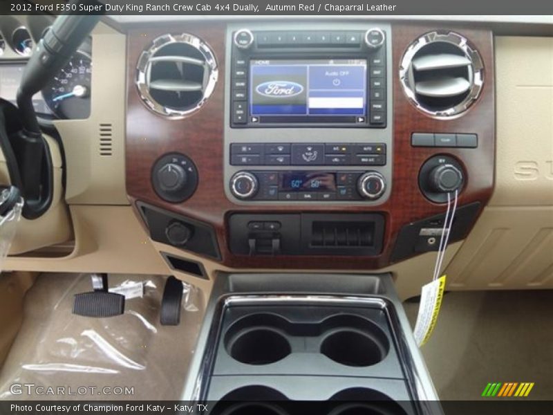 Autumn Red / Chaparral Leather 2012 Ford F350 Super Duty King Ranch Crew Cab 4x4 Dually