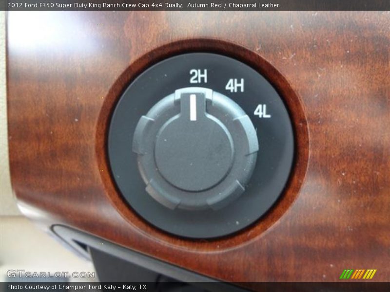 Autumn Red / Chaparral Leather 2012 Ford F350 Super Duty King Ranch Crew Cab 4x4 Dually