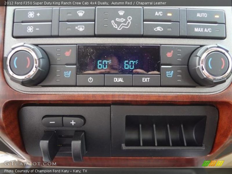 Controls of 2012 F350 Super Duty King Ranch Crew Cab 4x4 Dually