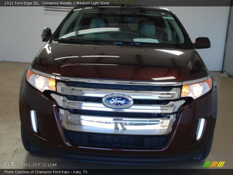 Cinnamon Metallic / Medium Light Stone 2012 Ford Edge SEL