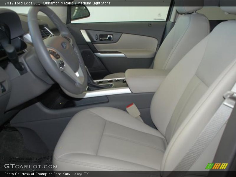 Cinnamon Metallic / Medium Light Stone 2012 Ford Edge SEL