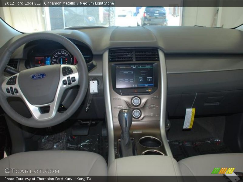 Cinnamon Metallic / Medium Light Stone 2012 Ford Edge SEL