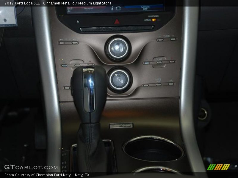 Cinnamon Metallic / Medium Light Stone 2012 Ford Edge SEL