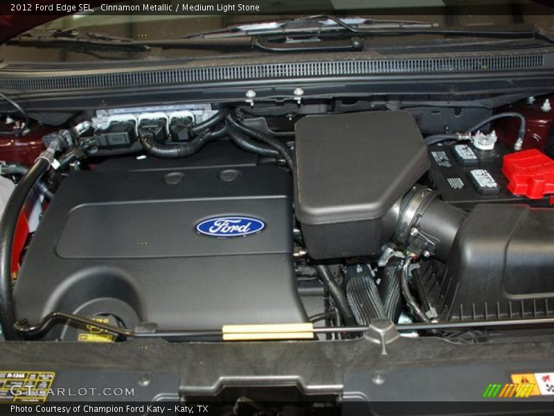 Cinnamon Metallic / Medium Light Stone 2012 Ford Edge SEL