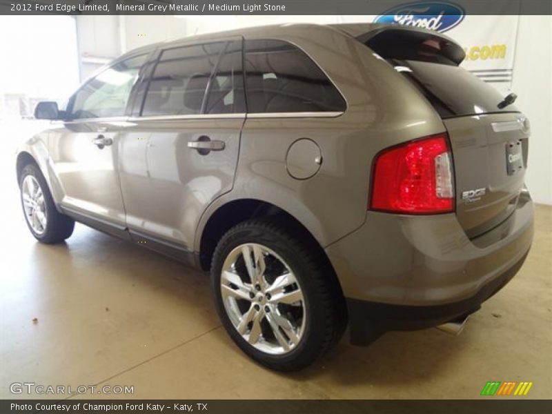 Mineral Grey Metallic / Medium Light Stone 2012 Ford Edge Limited