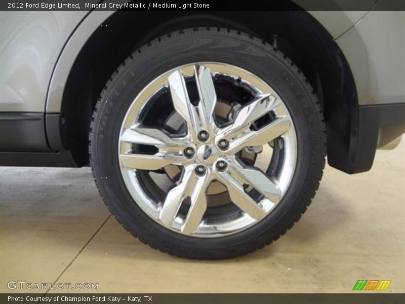 Mineral Grey Metallic / Medium Light Stone 2012 Ford Edge Limited