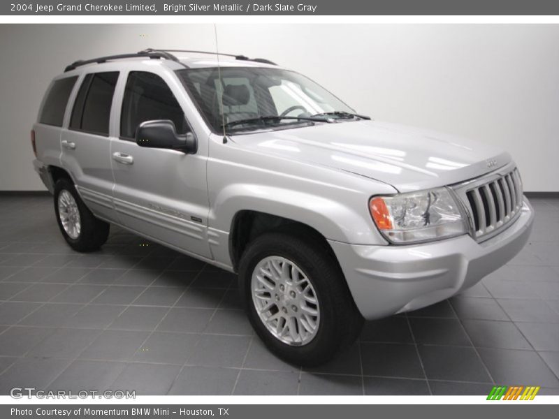 Bright Silver Metallic / Dark Slate Gray 2004 Jeep Grand Cherokee Limited