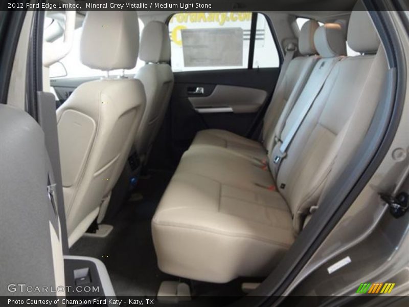 Mineral Grey Metallic / Medium Light Stone 2012 Ford Edge Limited