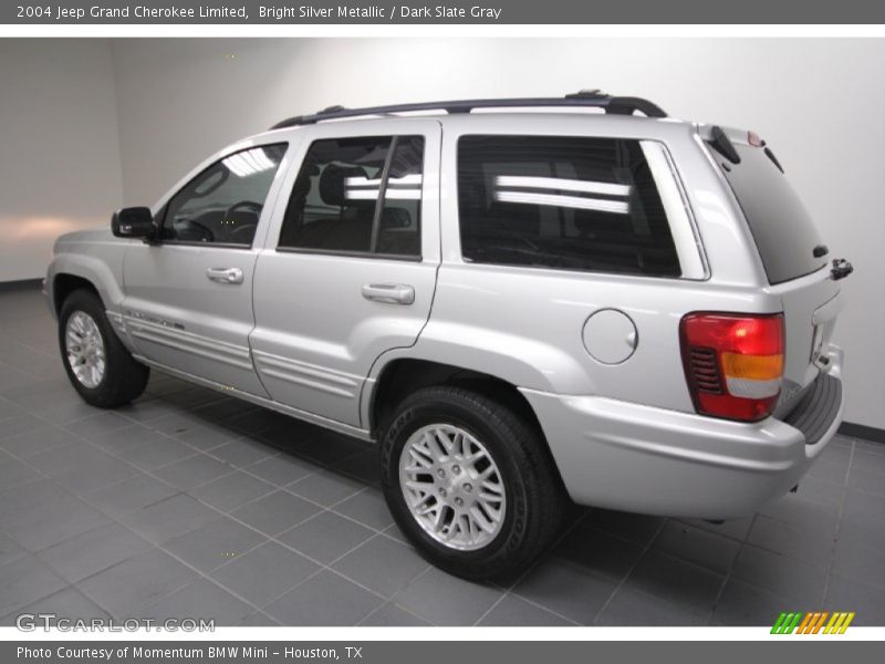 Bright Silver Metallic / Dark Slate Gray 2004 Jeep Grand Cherokee Limited