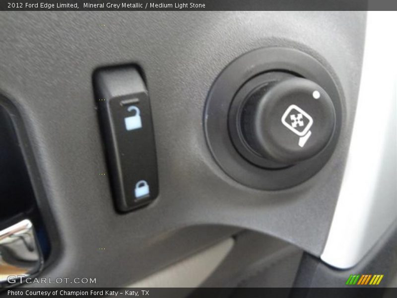 Mineral Grey Metallic / Medium Light Stone 2012 Ford Edge Limited