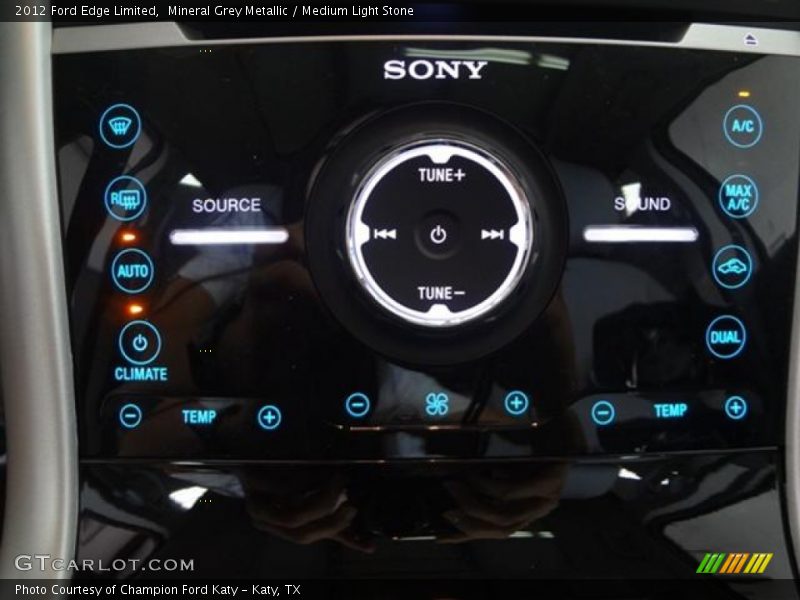 Mineral Grey Metallic / Medium Light Stone 2012 Ford Edge Limited