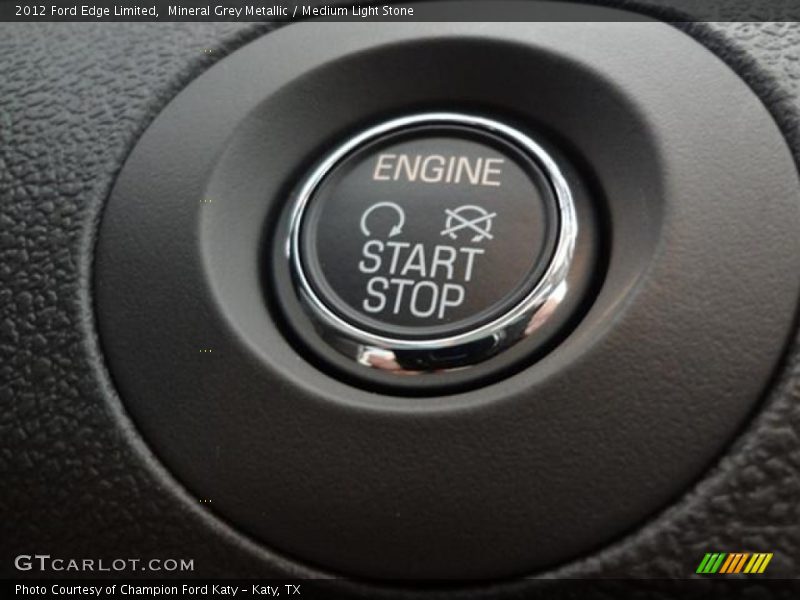Mineral Grey Metallic / Medium Light Stone 2012 Ford Edge Limited