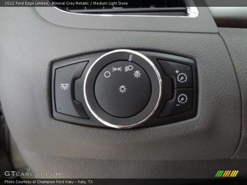 Mineral Grey Metallic / Medium Light Stone 2012 Ford Edge Limited
