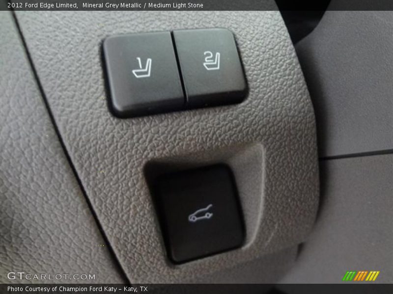Mineral Grey Metallic / Medium Light Stone 2012 Ford Edge Limited
