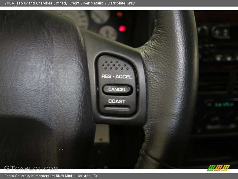 Bright Silver Metallic / Dark Slate Gray 2004 Jeep Grand Cherokee Limited