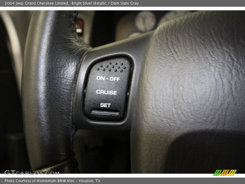 Bright Silver Metallic / Dark Slate Gray 2004 Jeep Grand Cherokee Limited