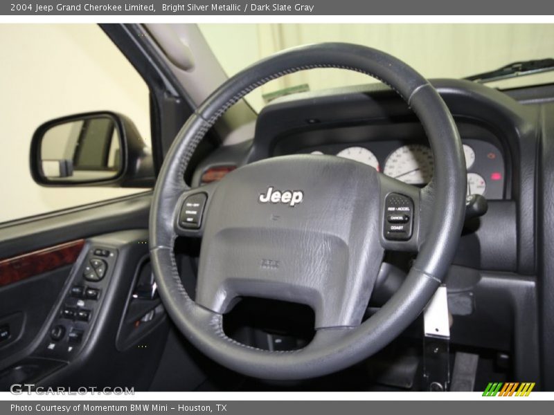 Bright Silver Metallic / Dark Slate Gray 2004 Jeep Grand Cherokee Limited