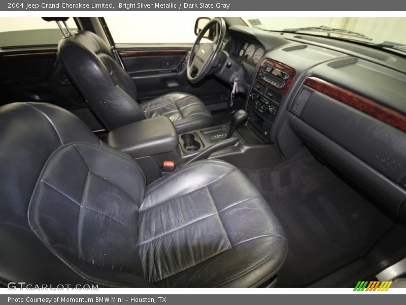 Bright Silver Metallic / Dark Slate Gray 2004 Jeep Grand Cherokee Limited