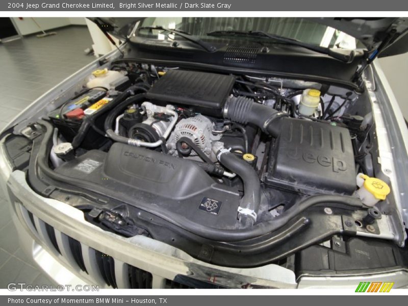 Bright Silver Metallic / Dark Slate Gray 2004 Jeep Grand Cherokee Limited