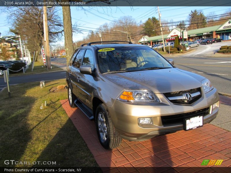 Desert Rock Metallic / Saddle 2006 Acura MDX