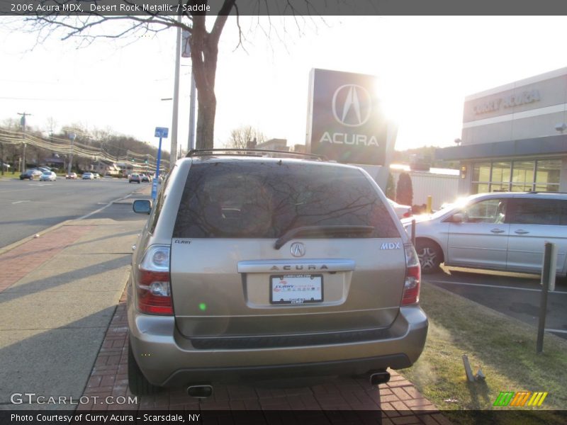 Desert Rock Metallic / Saddle 2006 Acura MDX